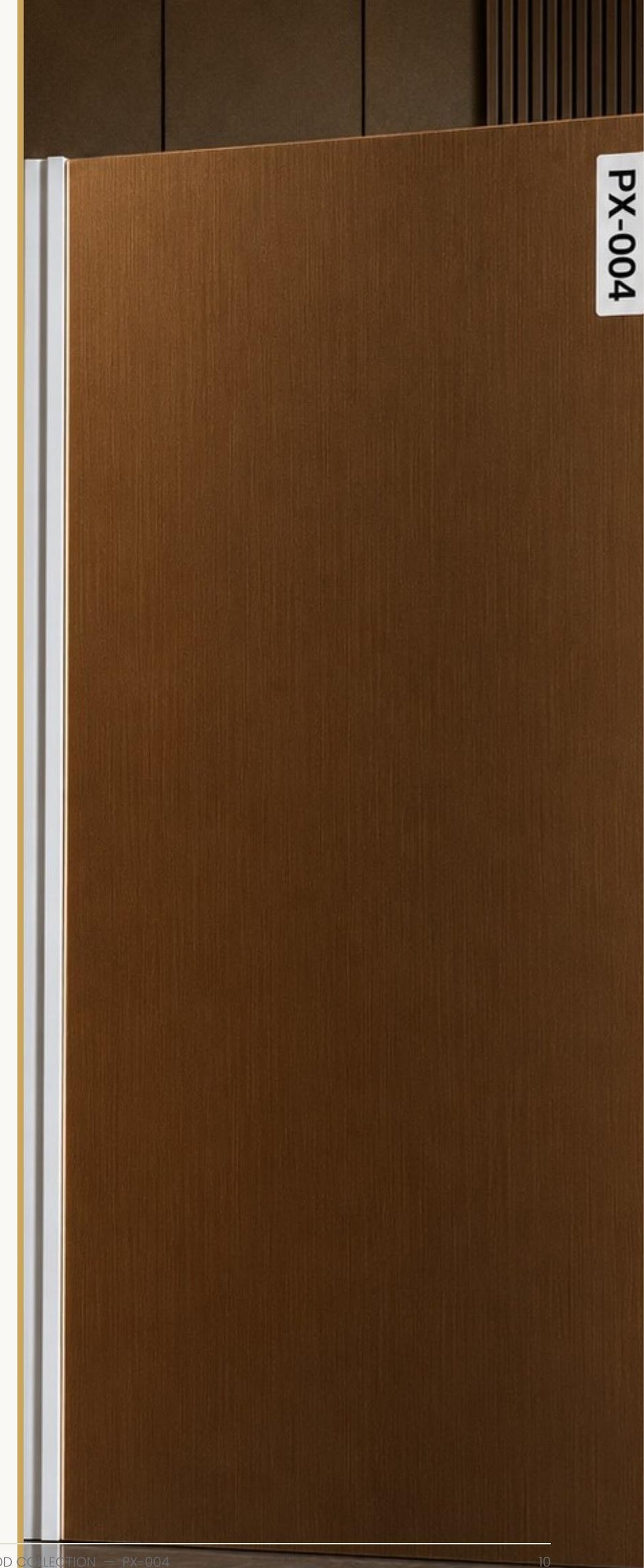 PX-004 carbon wall panel swatch