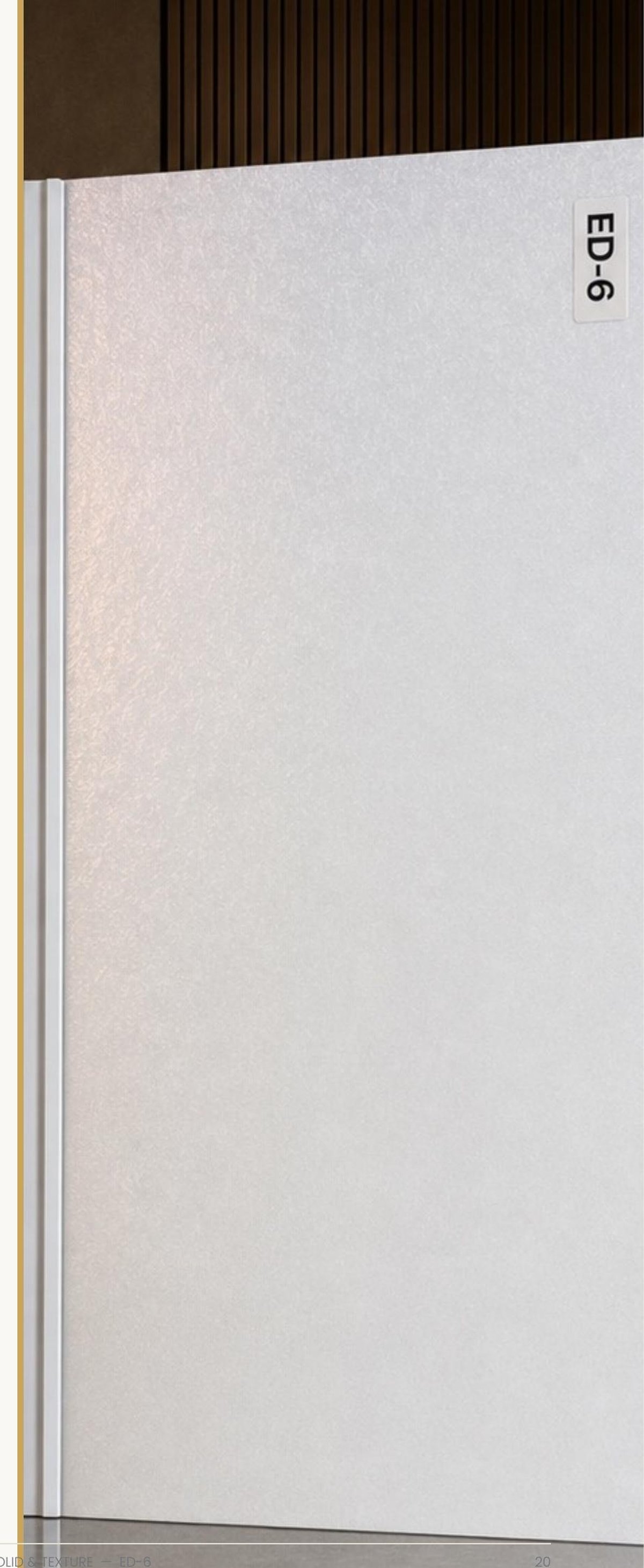 ED-6 carbon wall panel swatch